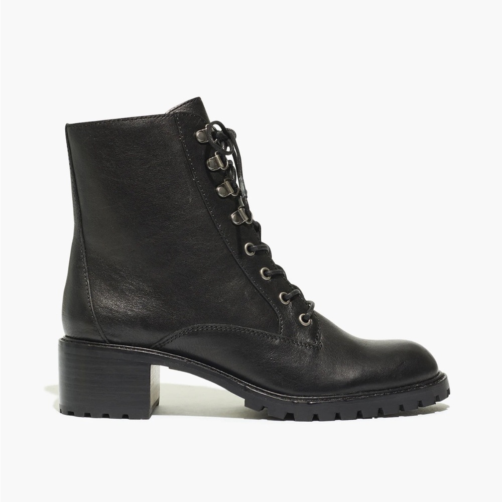 Genuine Leather Madewell Julien Leather Moto Boots Sz 9